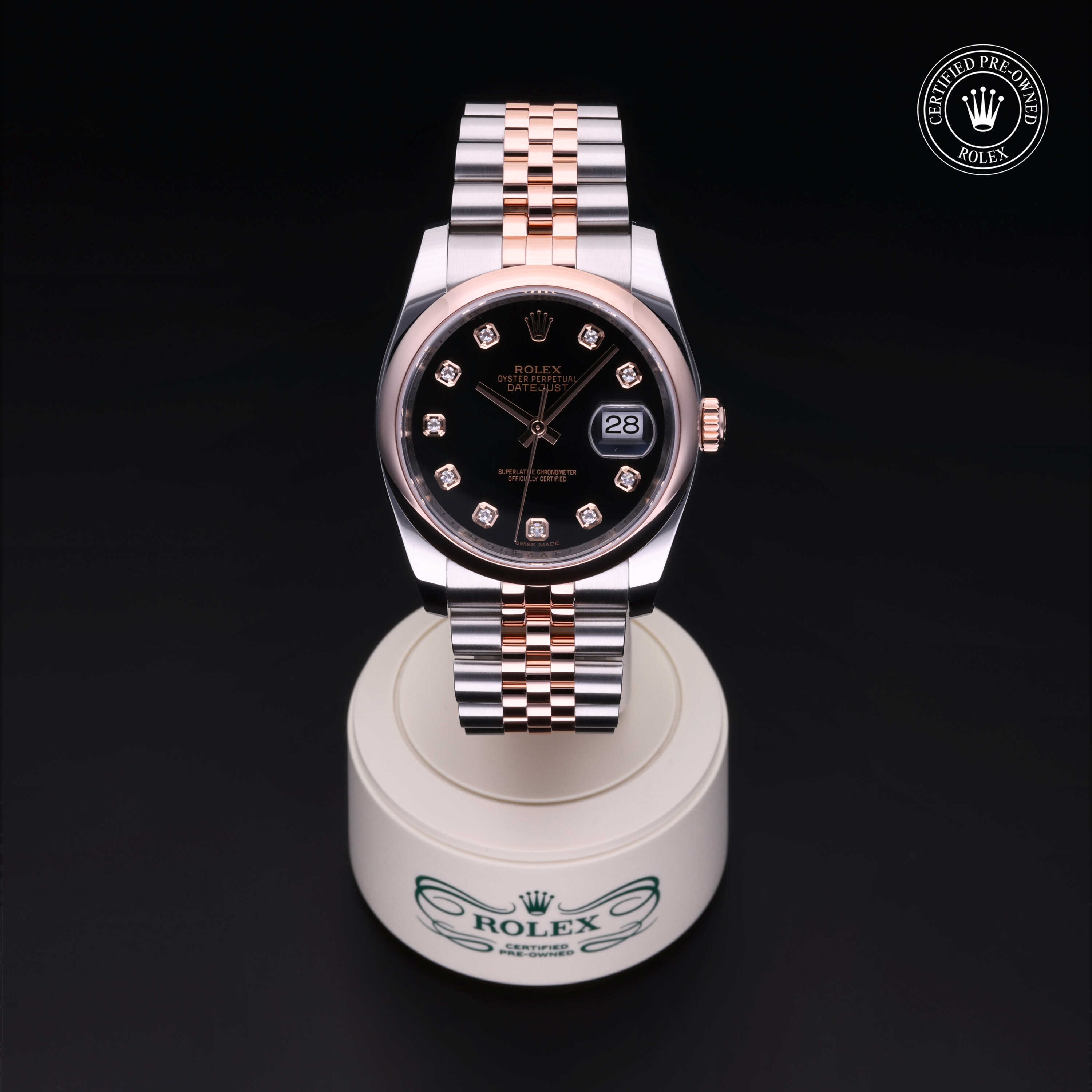 Rolex Datejust in Rolesor 18 Carat Red M116201-0066 at Alson Jewelers