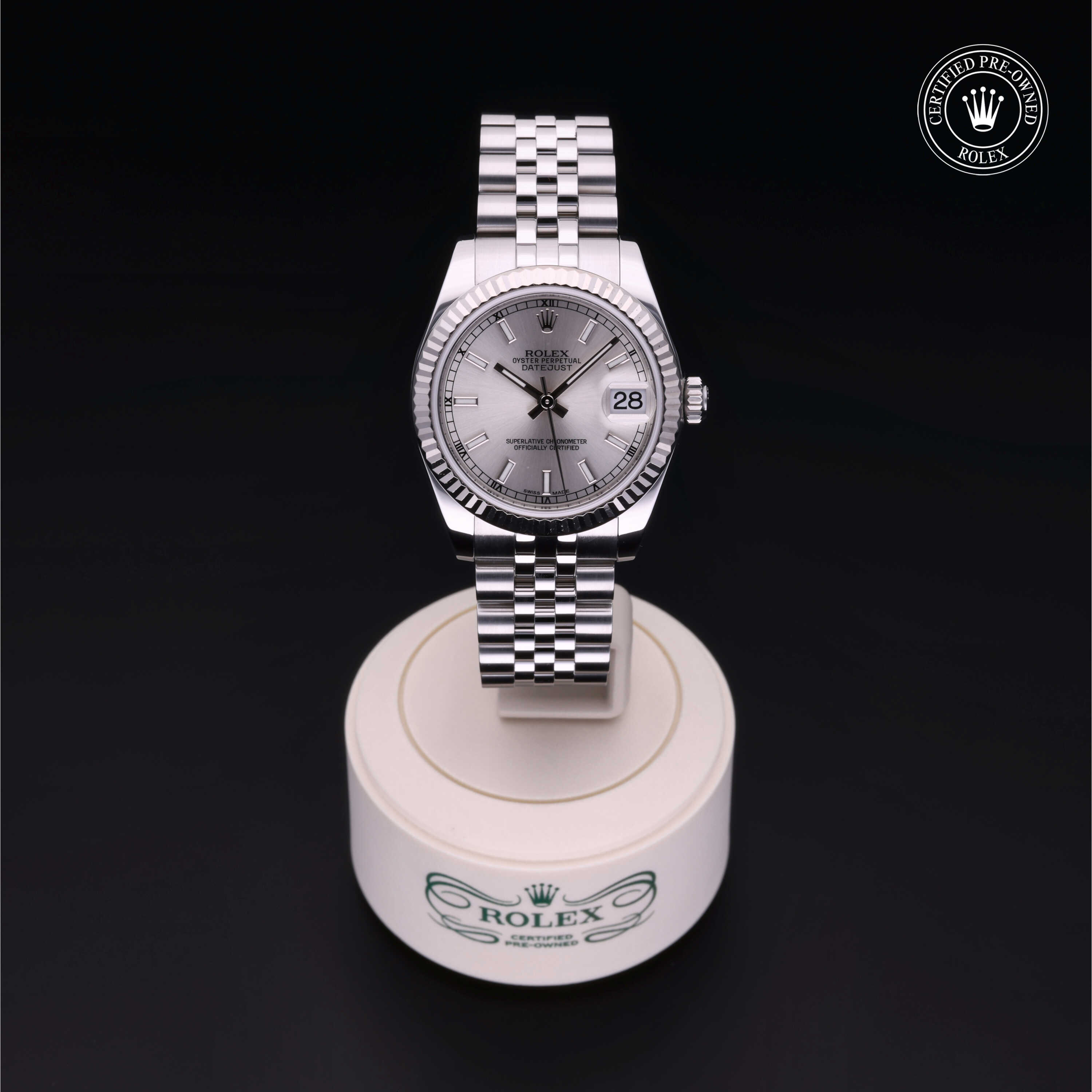 Rolex Datejust in Rolesor 18 Carat White M178274-0009 at Alson Jewelers