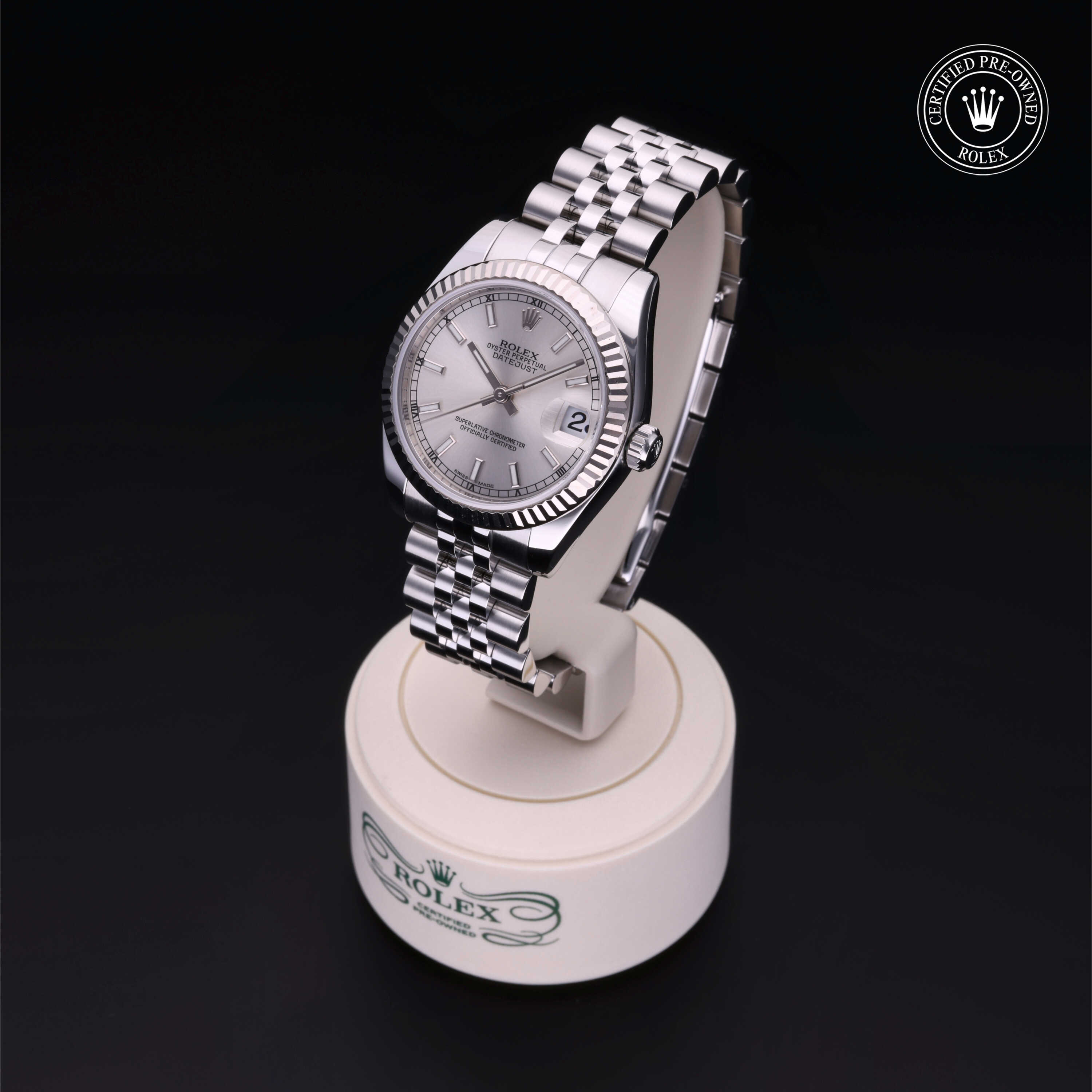 Rolex Datejust in Rolesor 18 Carat White M178274-0009 at Alson Jewelers