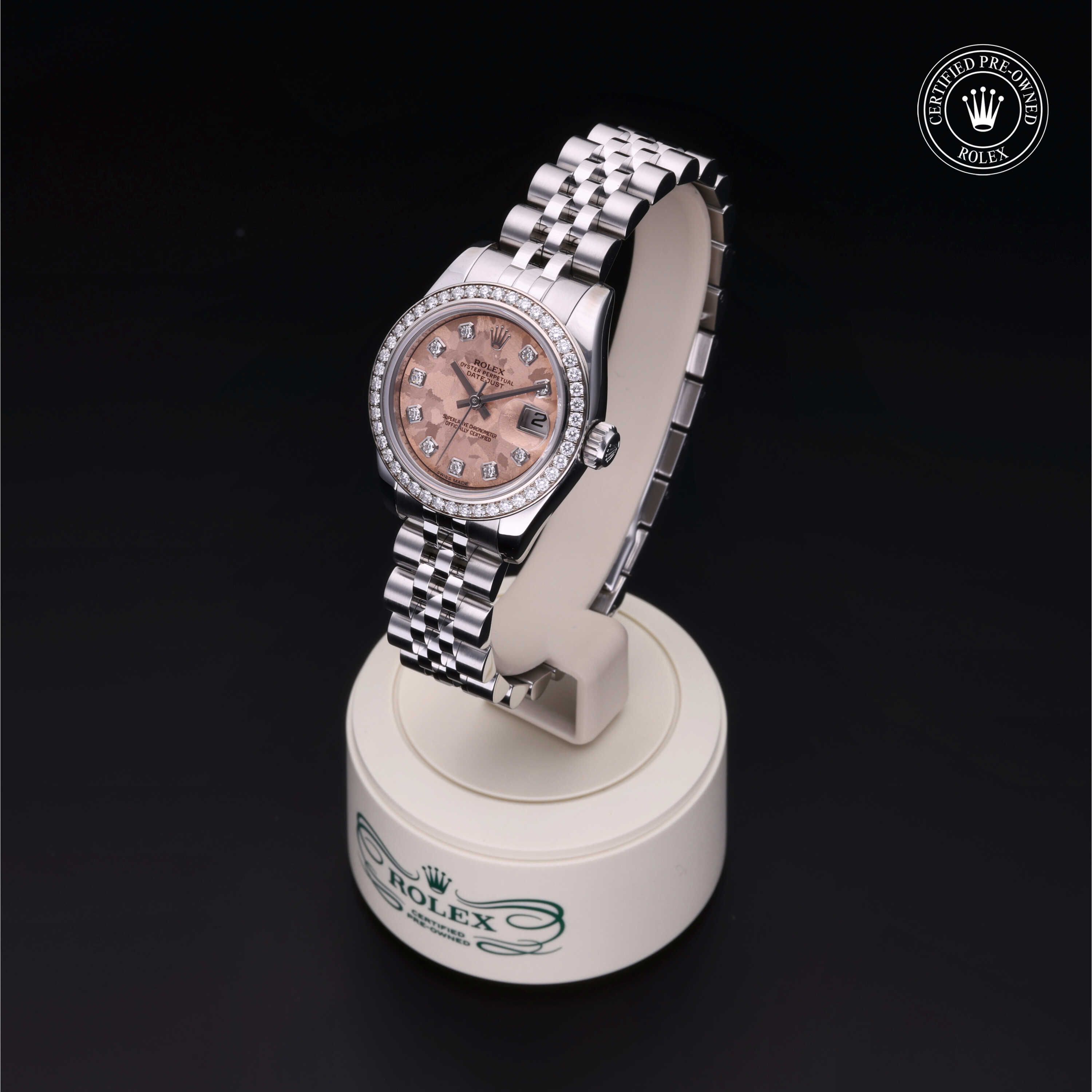 Rolex Lady-Datejust in Rolesor 18 Carat White M179384-0009 at Alson Jewelers