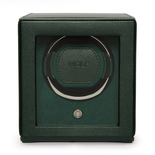 WOLF Cub Watch Winder With Cover In Green