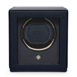 WOLF Cub Watch Winder With Cover In Navy